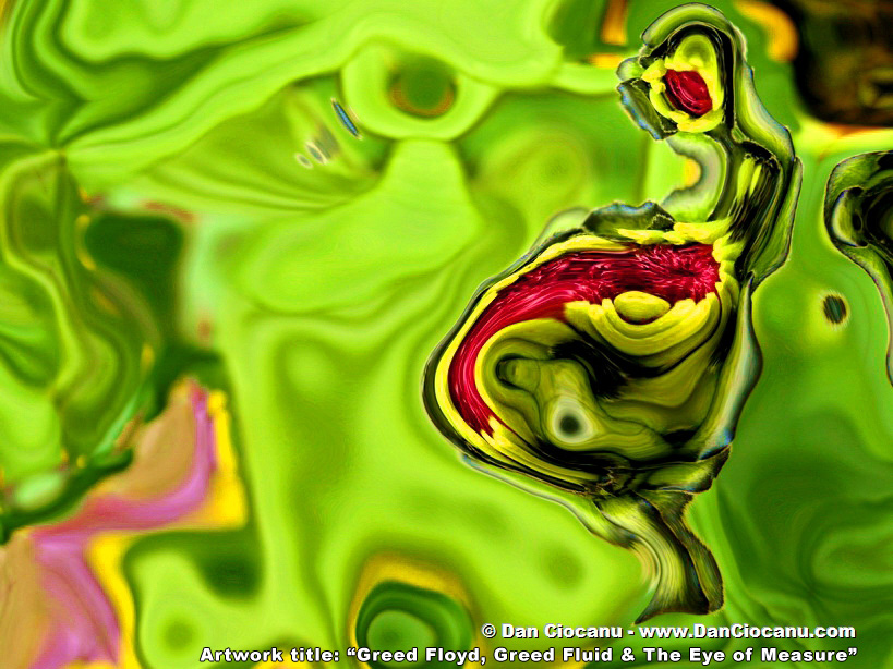 Greed Floyd - original fine art by Dan Ciocanu Greed Floyd - original fine art by Dan Ciocanu